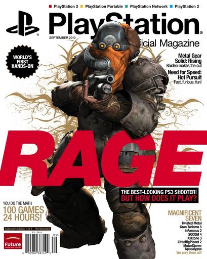 Rage (2011) - PlayStation: The Official Magazine: Мульти-обложка Rage